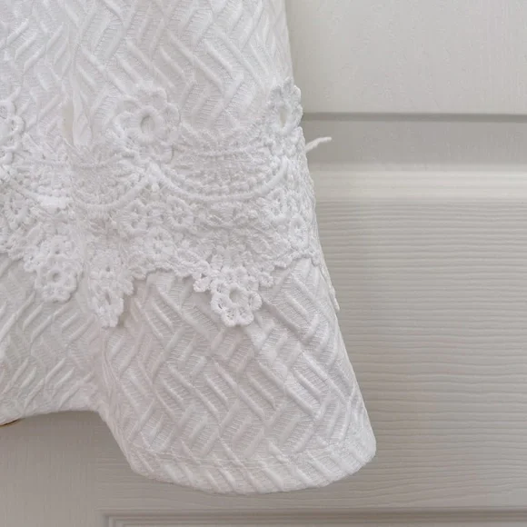 Francesca’s collection Women’s Midi Dress Sleeveless White medium - Picture 3 of 7